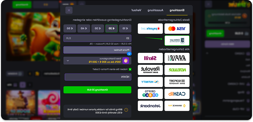 Spinline Casino handyrechnung-casino