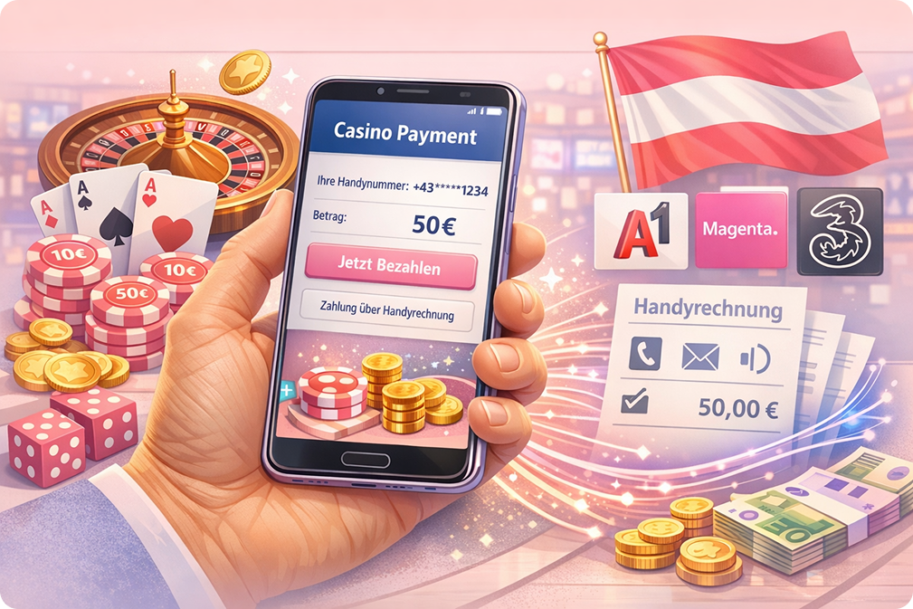 Zahlung über die Handyrechnung